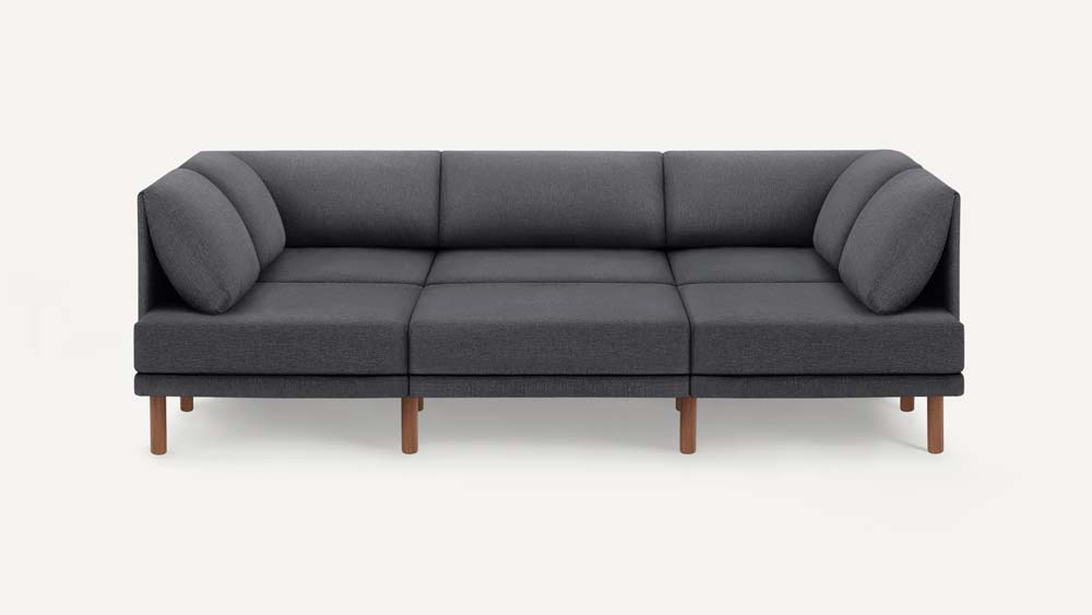 Range 6-Piece Open U Sectional Lounger