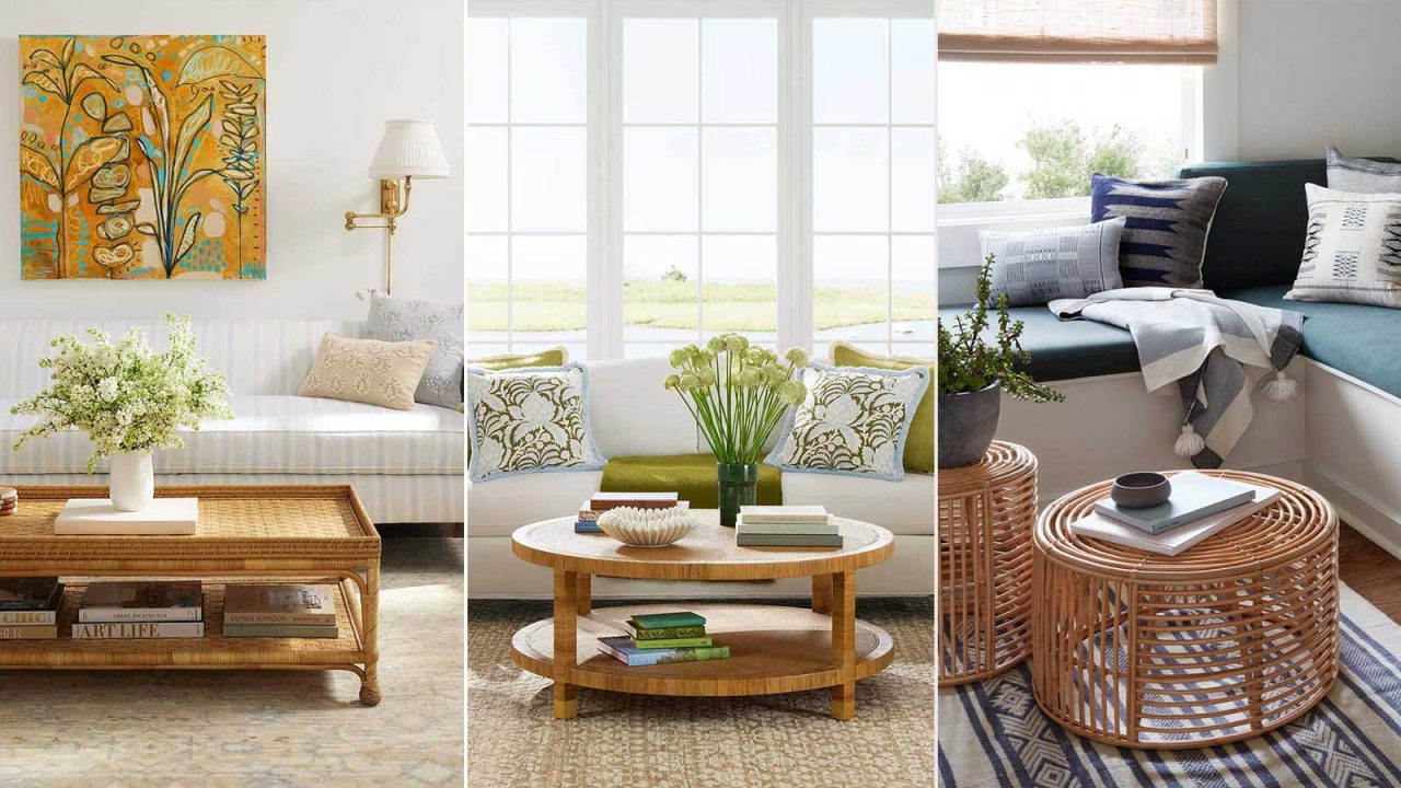13 Rattan Coffee Tables You Can Buy Right Now