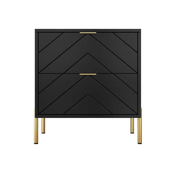 Ruthi Solid + Manufactured Wood Nightstand