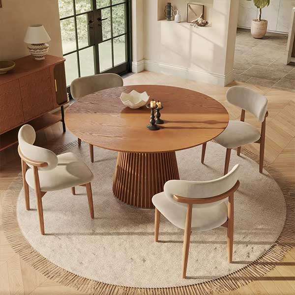 Silva Modern Round Dining Table