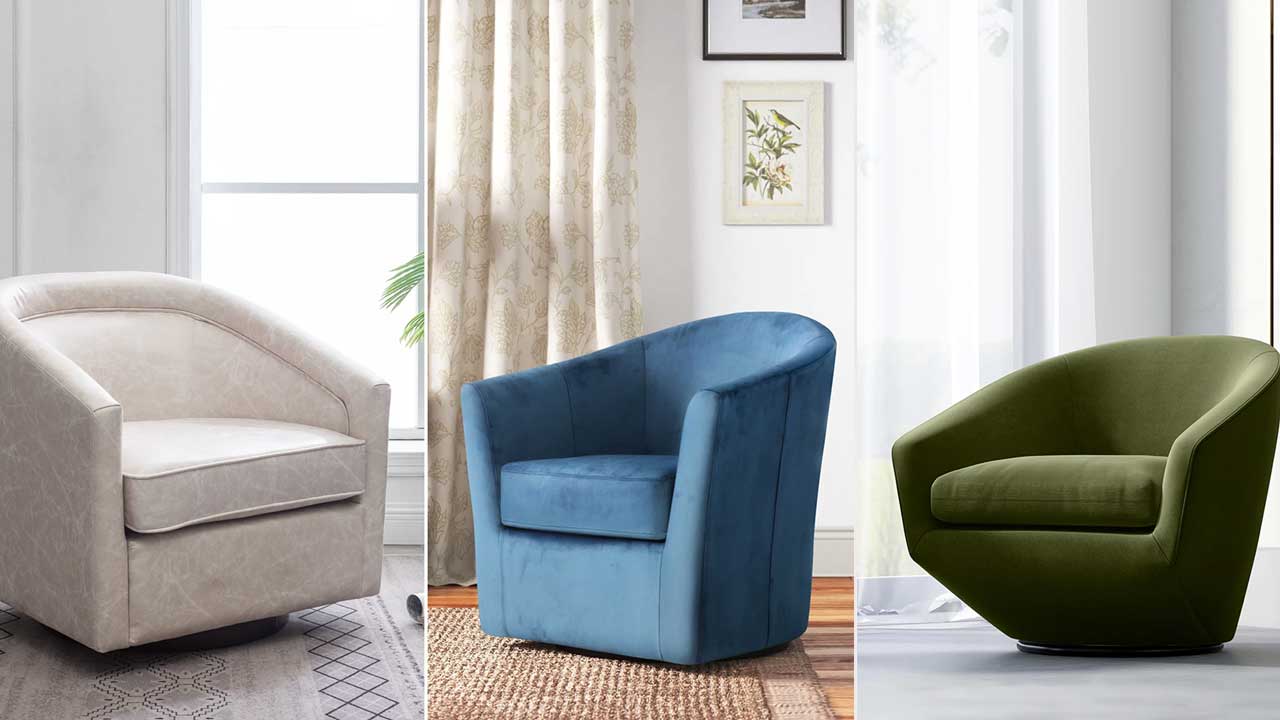 15 Swivel Barrel Chairs for a Cozy Home | 10 Stunning Homes