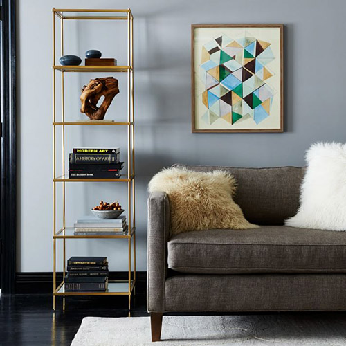 Zane on sale narrow bookshelf