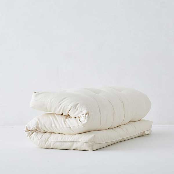 Organic Japanese Futon Bed - Organic Cotton | Traditional organic cotton shiki futon mattress