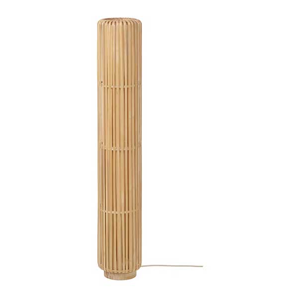VARPTROSS Floor lamp, bamboo, 46 " IKEA