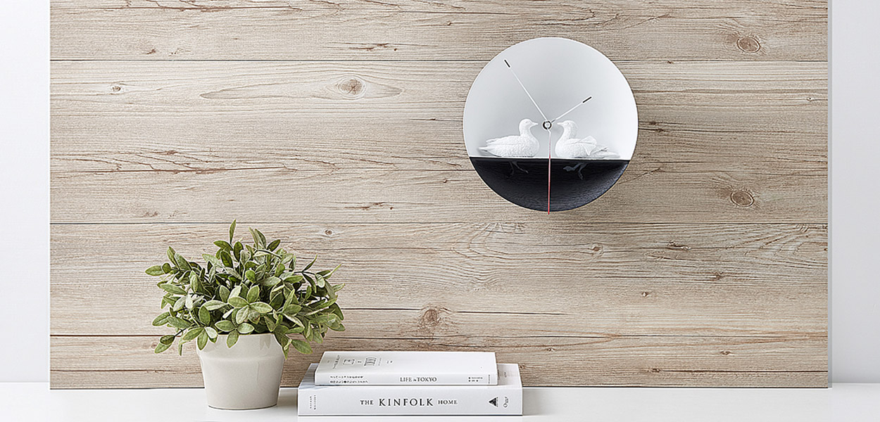 Waterbird x clock by haoshi design