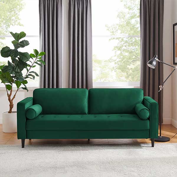 Jeses Minimore Modern Style Zakari 81.5" Mid-Century Modern Design Sofa